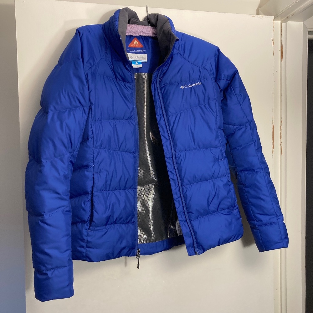 Columbia Royal Blue Women's Puffer Jacket